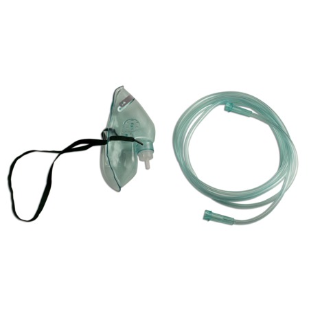DYNAREX Oxygen Mask Elongated - Adult- Medium Concentration 33005
